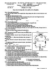 Đề kiểm tra 1 tiết học kì II môn Sinh học Lớp 11 - Mã đề 132 - Năm học 2019-2020 - Sở GD và ĐT Kon Tum